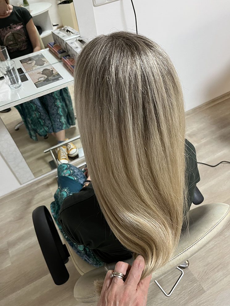 Prosvětlování vlasů