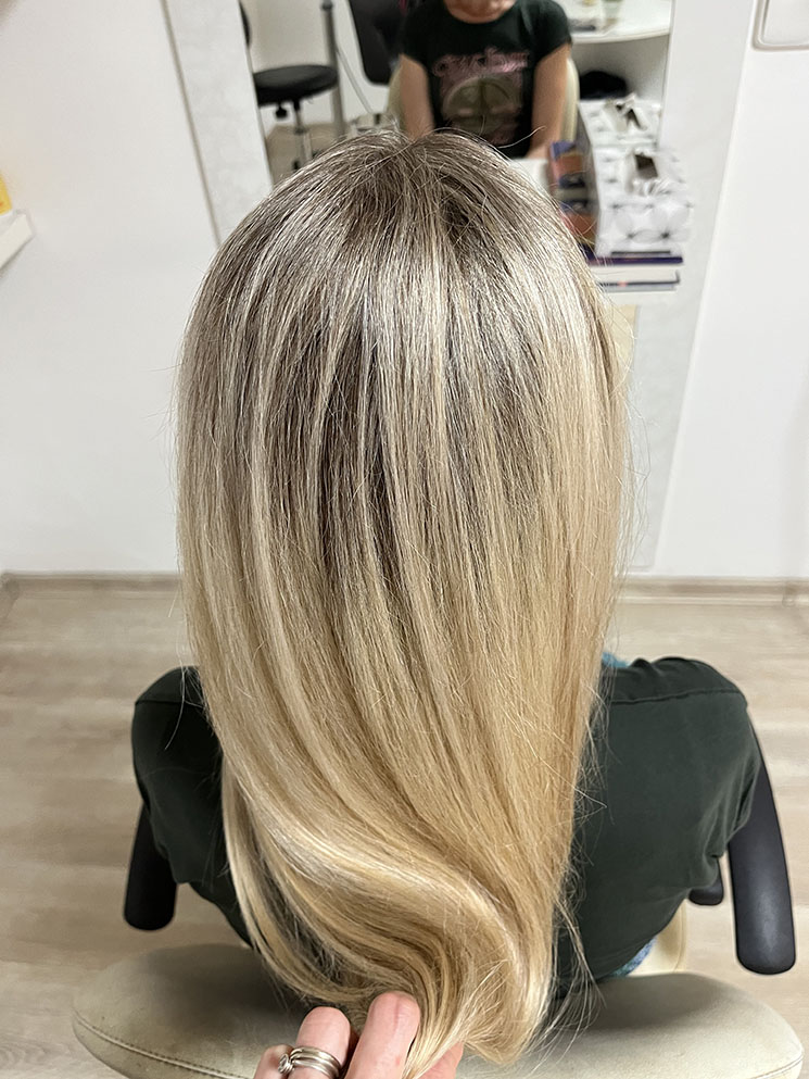 Prosvětlování vlasů