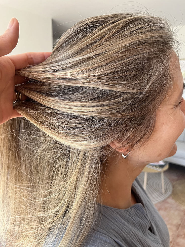 Prosvětlování vlasů